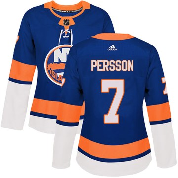 Adidas New York Islanders Women's Stefan Persson Authentic Royal Home NHL Jersey