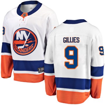 Fanatics Branded New York Islanders Youth Clark Gillies Breakaway White Away NHL Jersey
