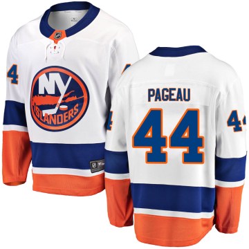 Fanatics Branded New York Islanders Youth Jean-Gabriel Pageau Breakaway White ized Away NHL Jersey